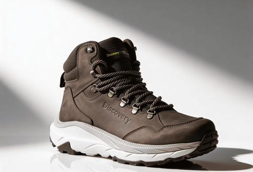 Bota Outdoor Discovery Atacama 2581 Chocolate Para Hombre