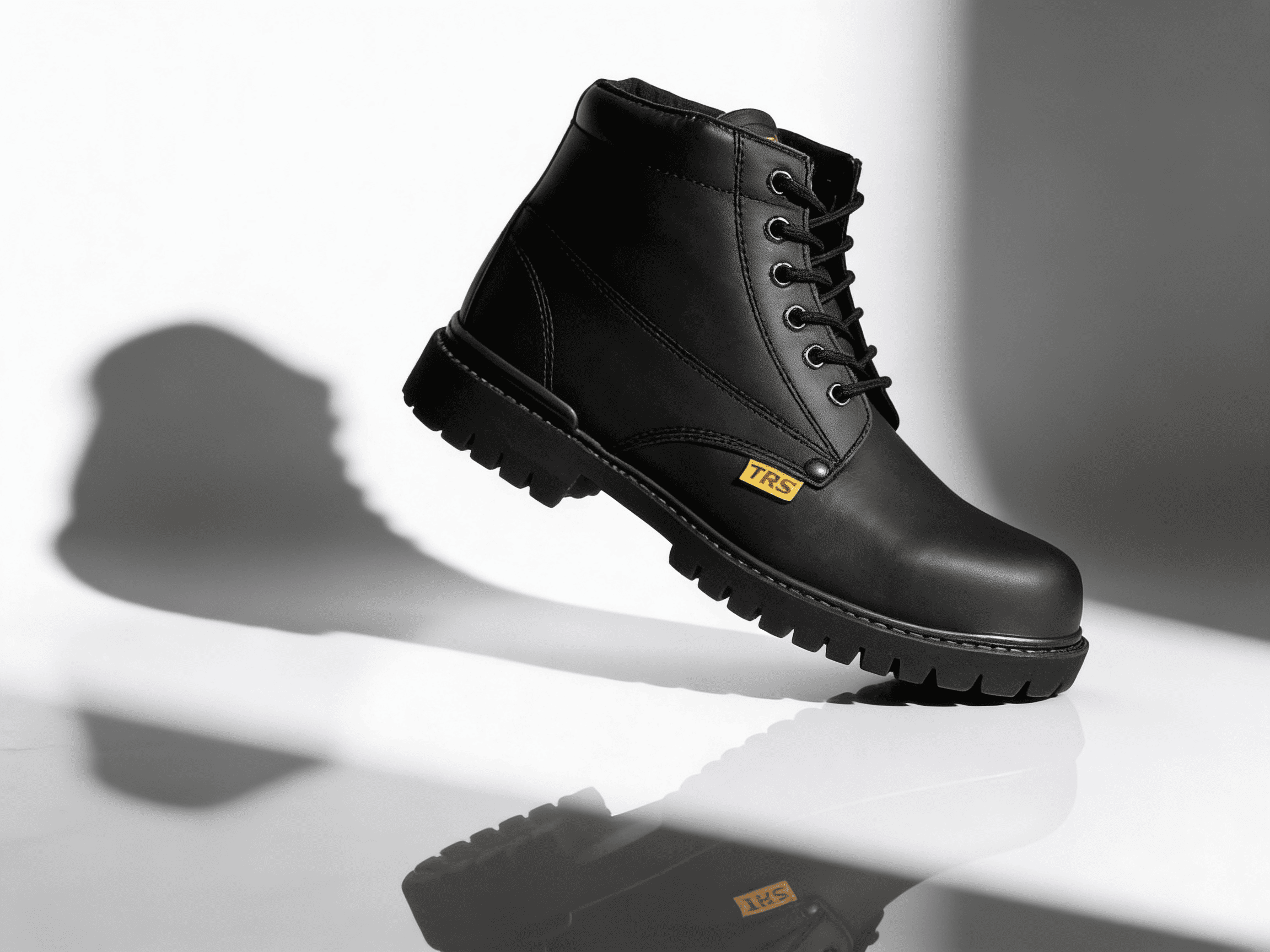 Piel napa negro casco poliamida